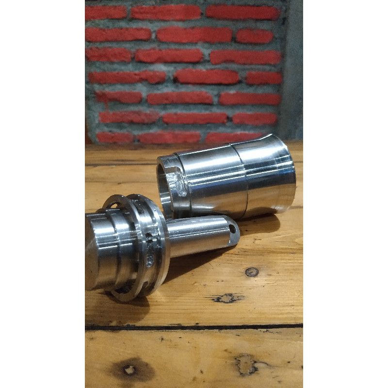 chamber & plunger rokpresso stainless