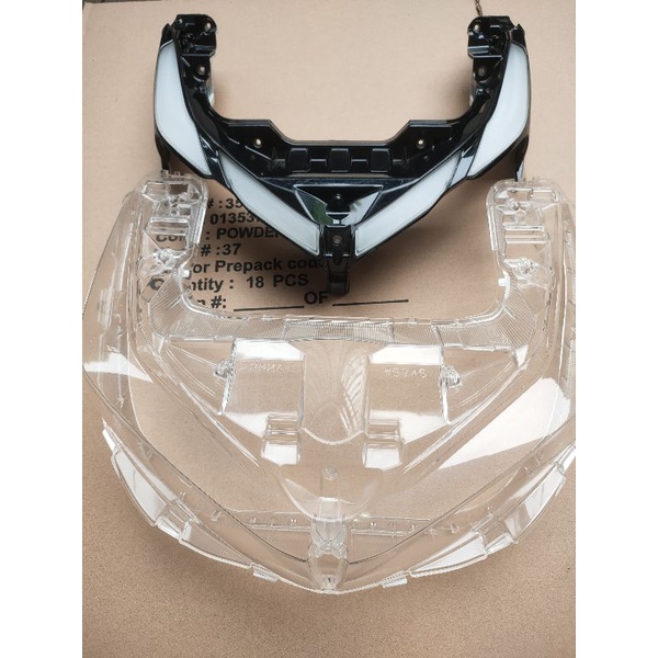 MIKA KACA FRAME ALIS LAMPU DEPAN  AEROX NEW CONECTD 2021 2023 ORIGINAL
