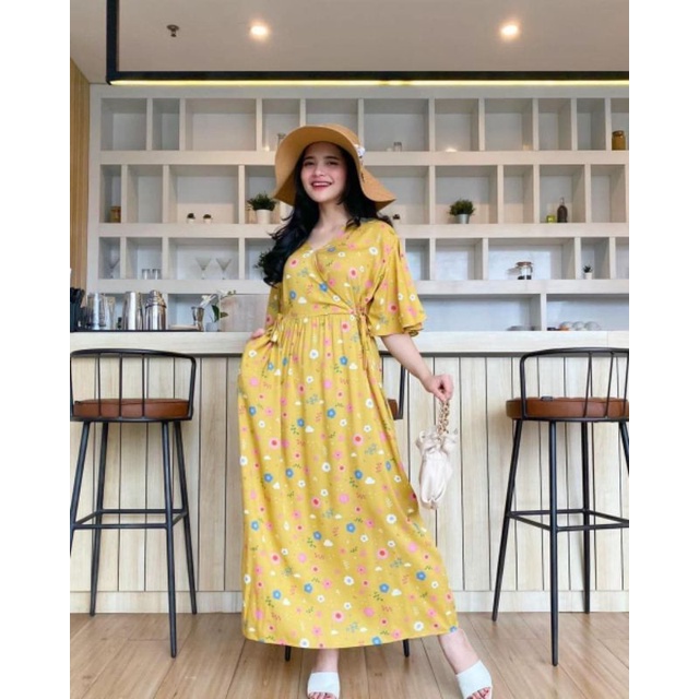 KAREEN DRESS HOMEDRESS KIMONO DRESS ,HOMEDRESS DASTER CANTIK DASTER LOWO