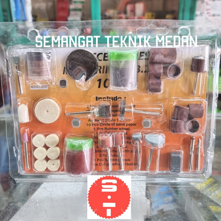 105pcs MATA TUNER ROTARY MINI TUNER DIE GRINDER GERINDA KIT SET IKURA