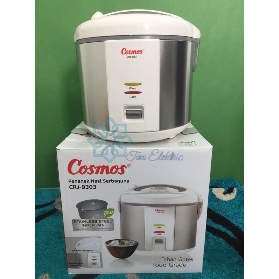 COSMOS CRJ-9303 MagicCom / Rice Cooker Stainless Steel Inner Pan