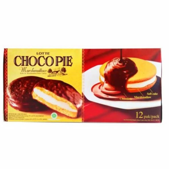 

Lotte Chocopie Marshmallow isi 12 pcs