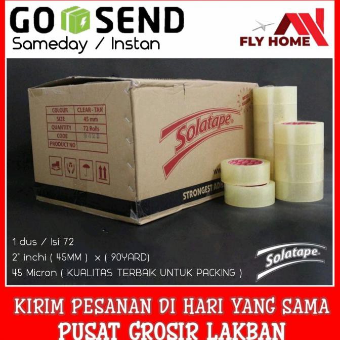 

Lakban Bening Coklat 1 Dus 90 Yard - Harga Grosir Termurah - Coklat Leovivi96Out