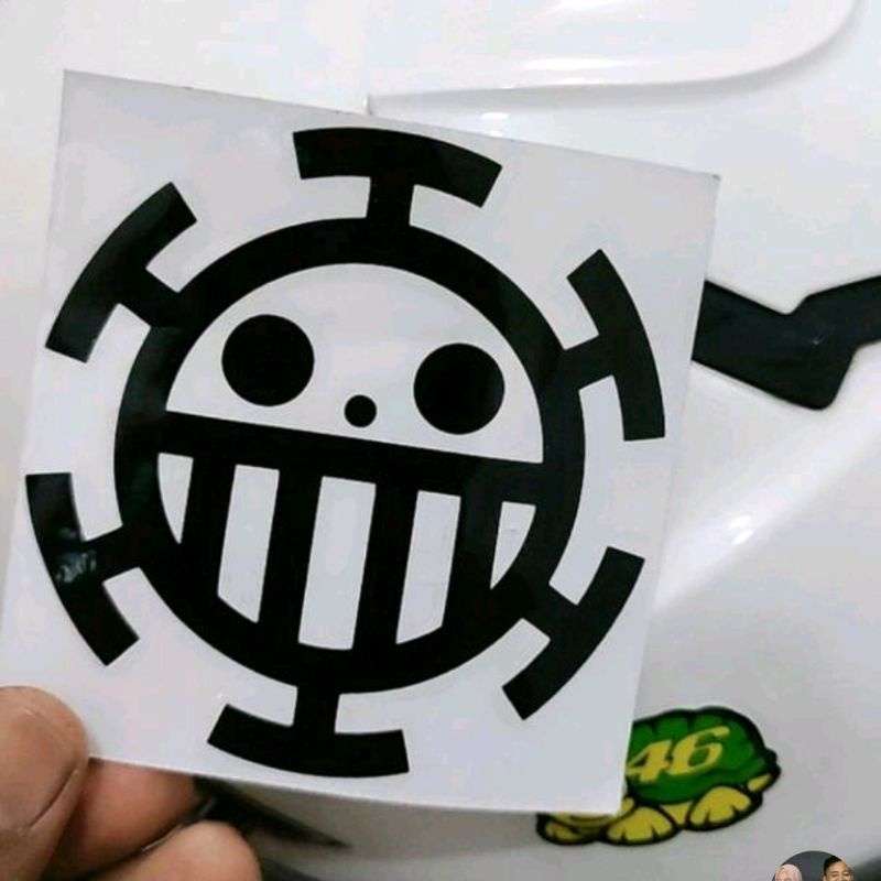 

sticker cutting trafalgar law one piece cutting