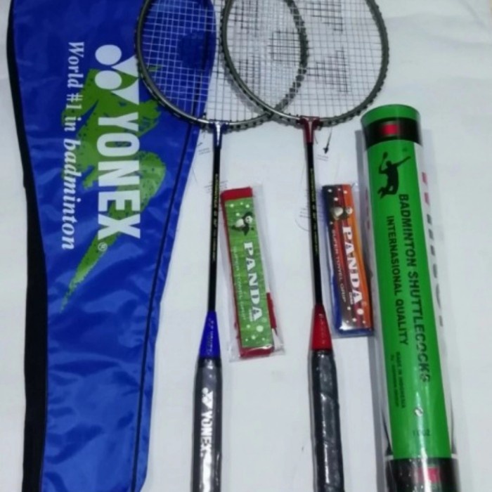 raket badminton Yonex carbonex 9 paket kumplit