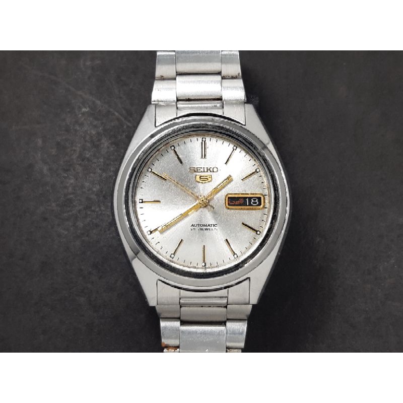 Seiko 5 7009-3040 Silver dial Automatic Watch