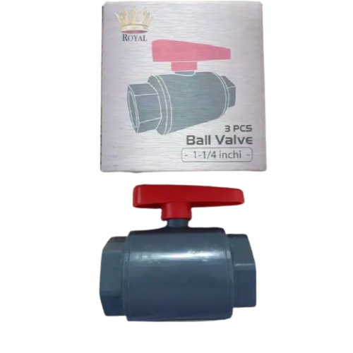 BALL VALVE STOP KRAN PVC ROYAL ABU