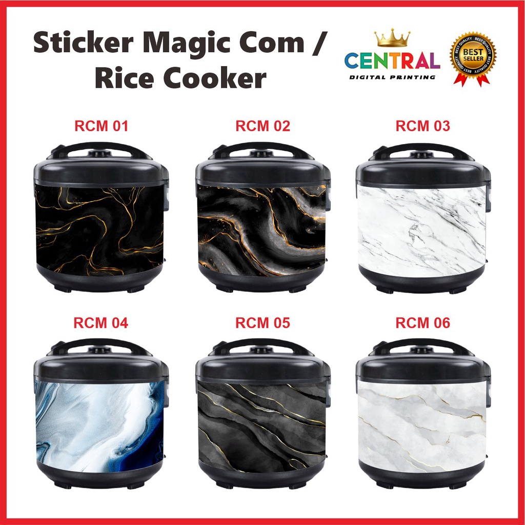 

Stiker/Stiker Magic Com / Rice Cooker Bahan Vynil Premium Tebal rcma