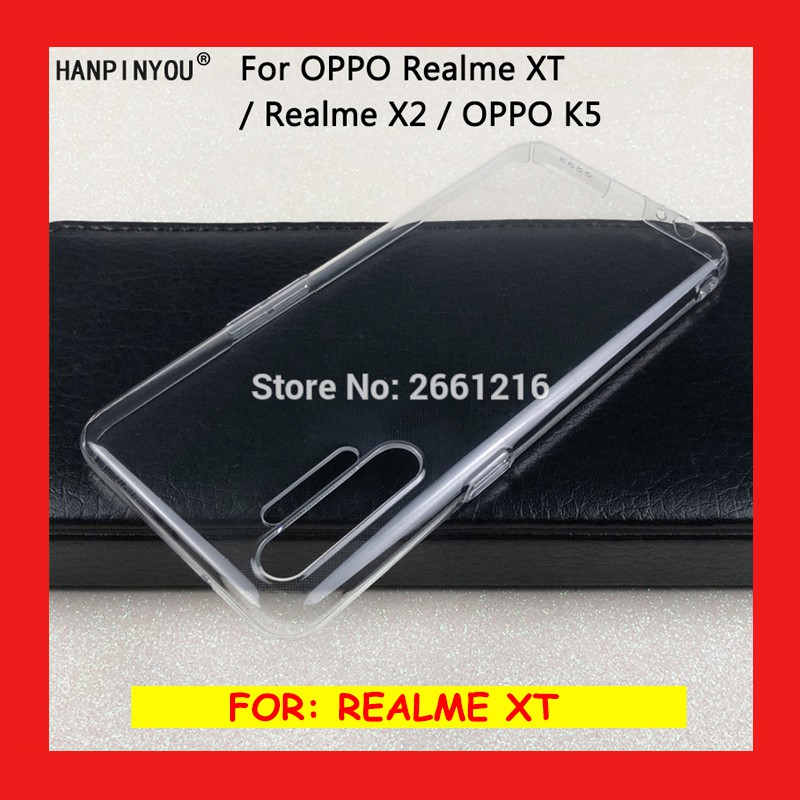 Realme XT - Clear Hard Case Casing Cover Transparan Mika