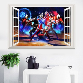 Ultraman Dijia poster stiker, Dekorasi kamar anak-anak ...