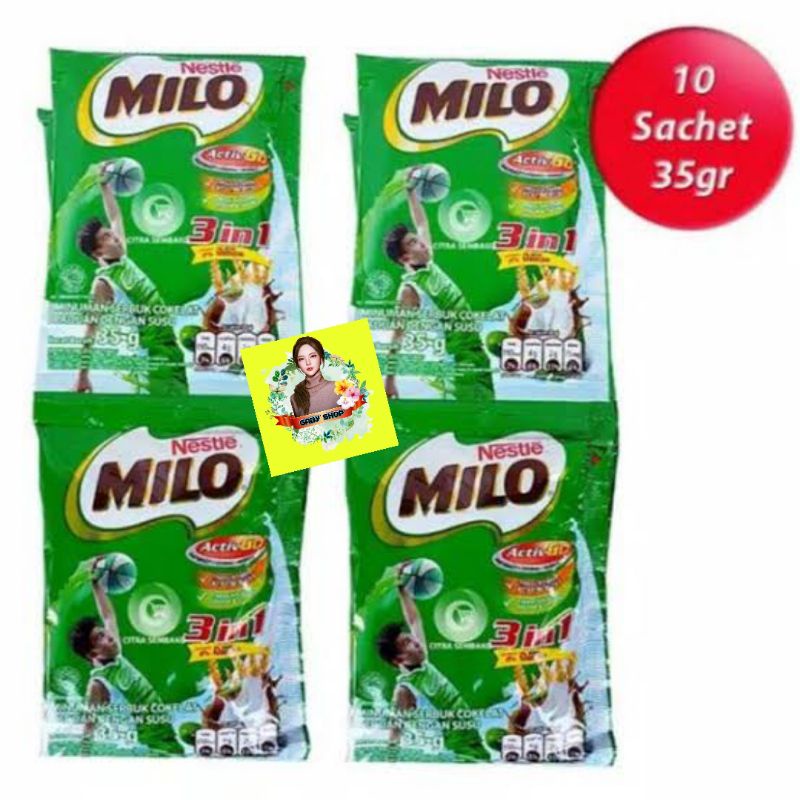 

MILO ACTIVE GO 3IN1 SACHET 35 GR