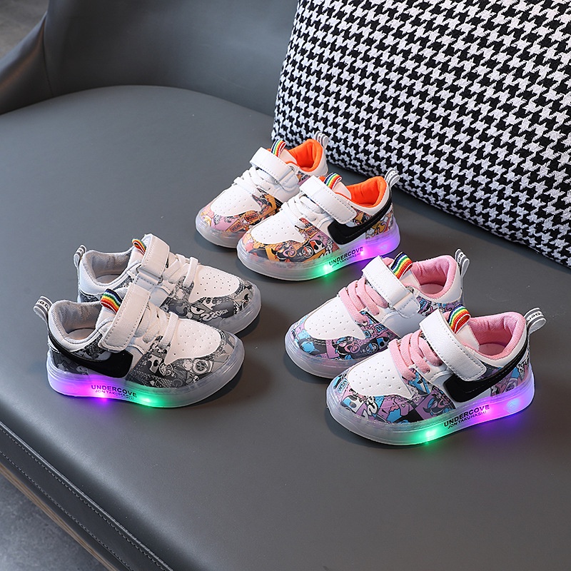 SEPATU LED ANAK SNEAKER UNDERCOVE