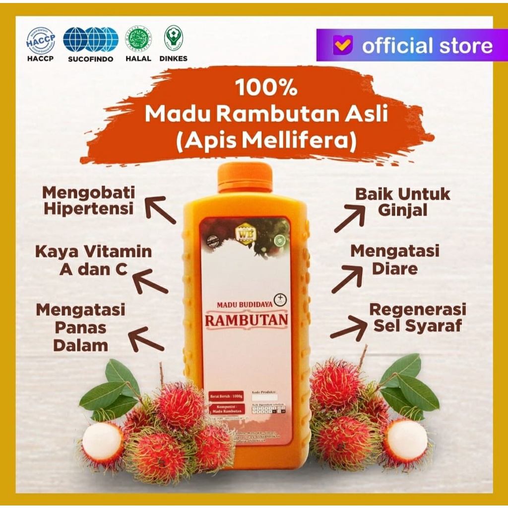 

Madu asli sari rambutan