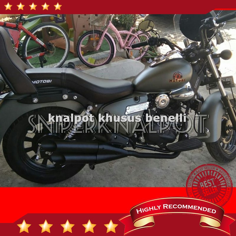 Jual Knalpot Benelli efi evo model standard racing