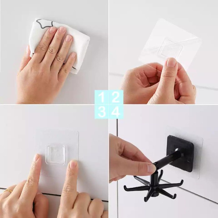 IL - GANTUNGAN TEMPEL 6 KAIT 360 DERAJAT / GANTUNGAAN HOOK PUTAR / GANTUNGAN SERBAGUNA MULTIFUNGSI