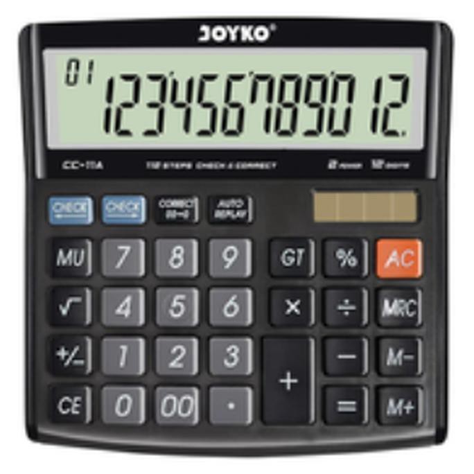 

JOYKO KAKULATOR CC-11A 12 DIGIT - CUCI GUDANG LHOOO