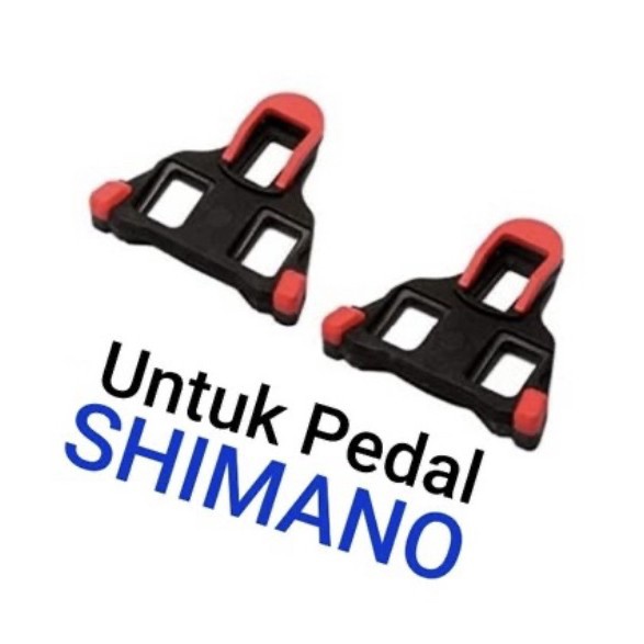 Sepasang Cleat Pedal set for Shimano SPD-SL