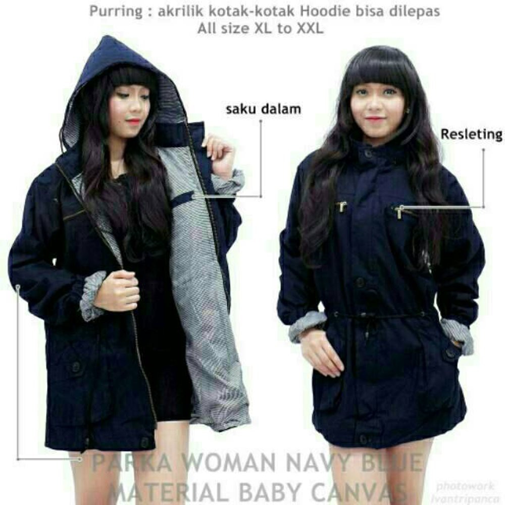 MODEL TERBARU Jaket Parka Jumbo Wanita Parka Jumbo Wanita Jaket Parka Jumbo Cewe