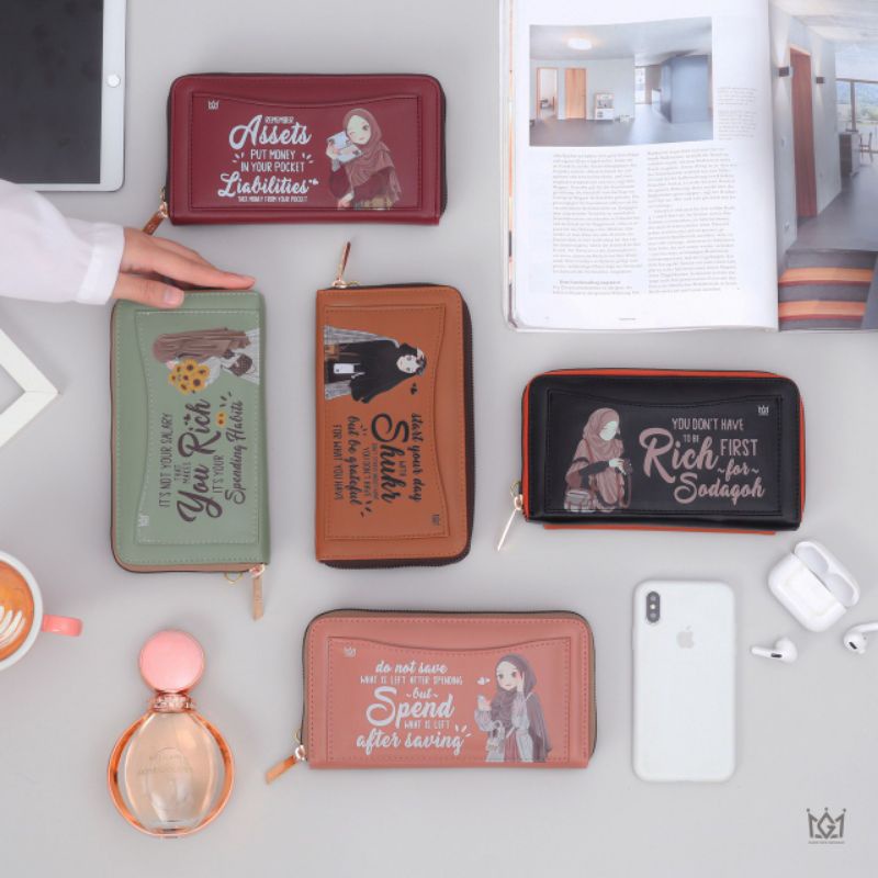 Dompet Ameena Money Wallet By Ganci Unyu Muslimah