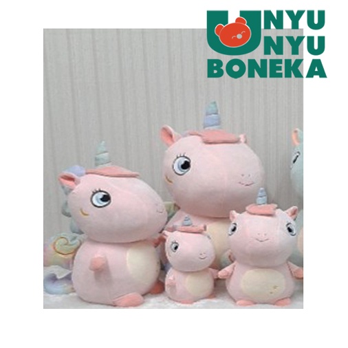 Boneka Soft Cute Unicorn24cm/BonekaKarakter/KudaTerbang/MainanAnak