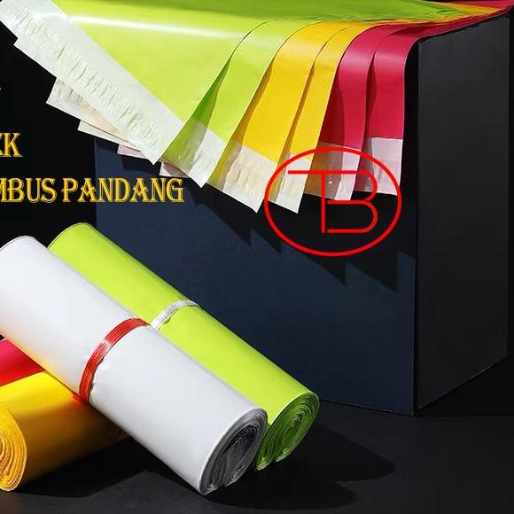 

☀ Plastik Packing Baju Olshop / Polymailer Glossy LDPE 35X50CM ISI 100PCS Lentur Tidak Mudah Sobek Lem Perekat ❈
