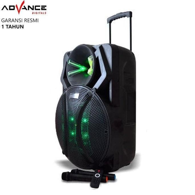 Spesial Promo   Speaker Aktif Portable Meeting Advance K1812 Advance K 1812 18 Inch   Cuci Gudang