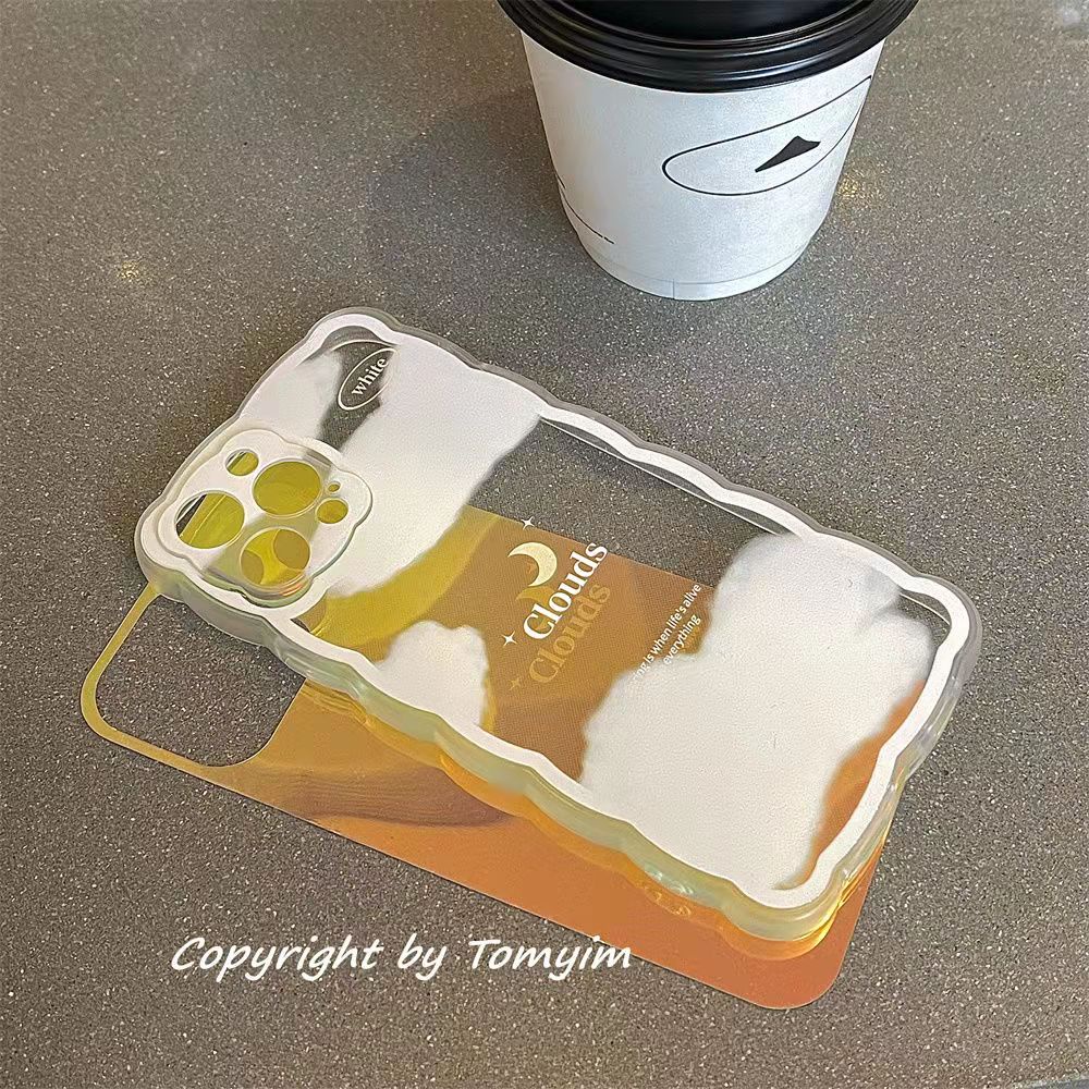 Soft Case Tpu Transparan Gradasi Laser Motif Kartun Untuk iPhone 13 13pro 13prm 11 7Plus 8Plus Xr XS 13 12pro Max