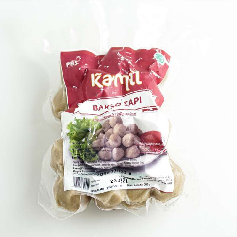 

KAMIL" Bakso Sapi 250 Gr