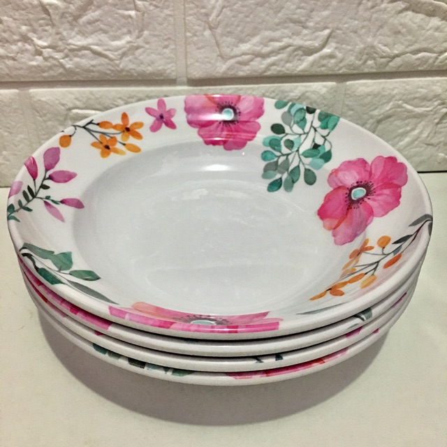 Tupperware Melamin Set Plate
