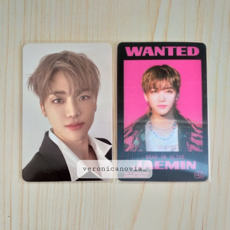 (Take all) PC Jaemin Scratch Lenticular Glitch