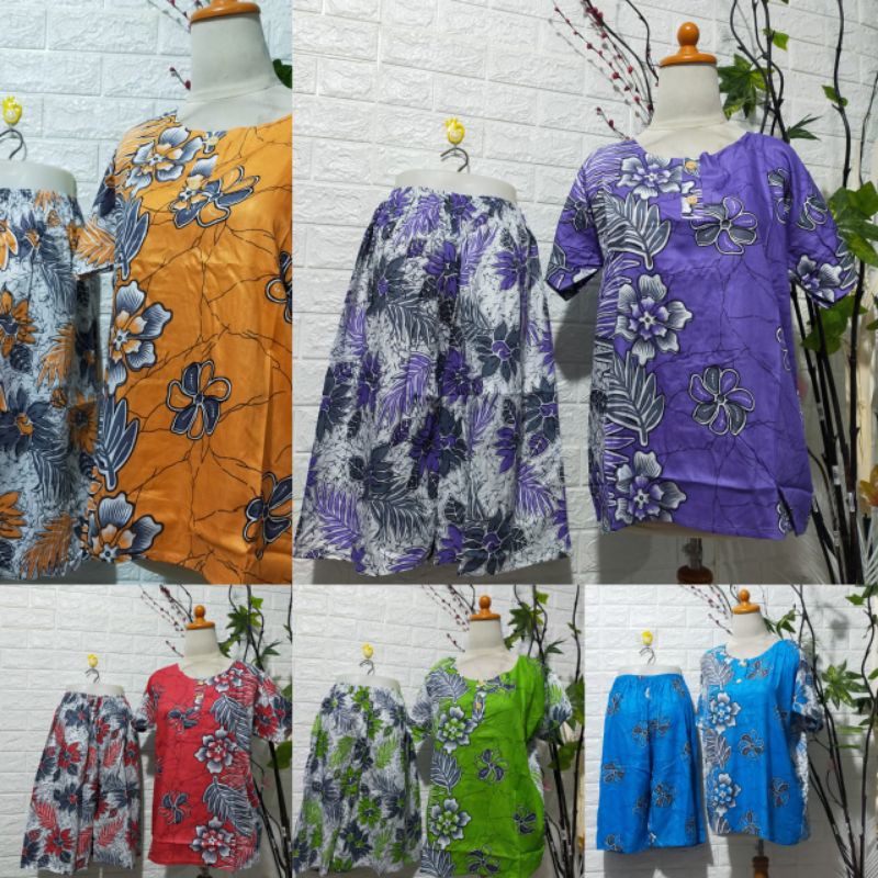SETELAN PIYAMA SETELAN GOGO DEWASA BAHAN RAYON