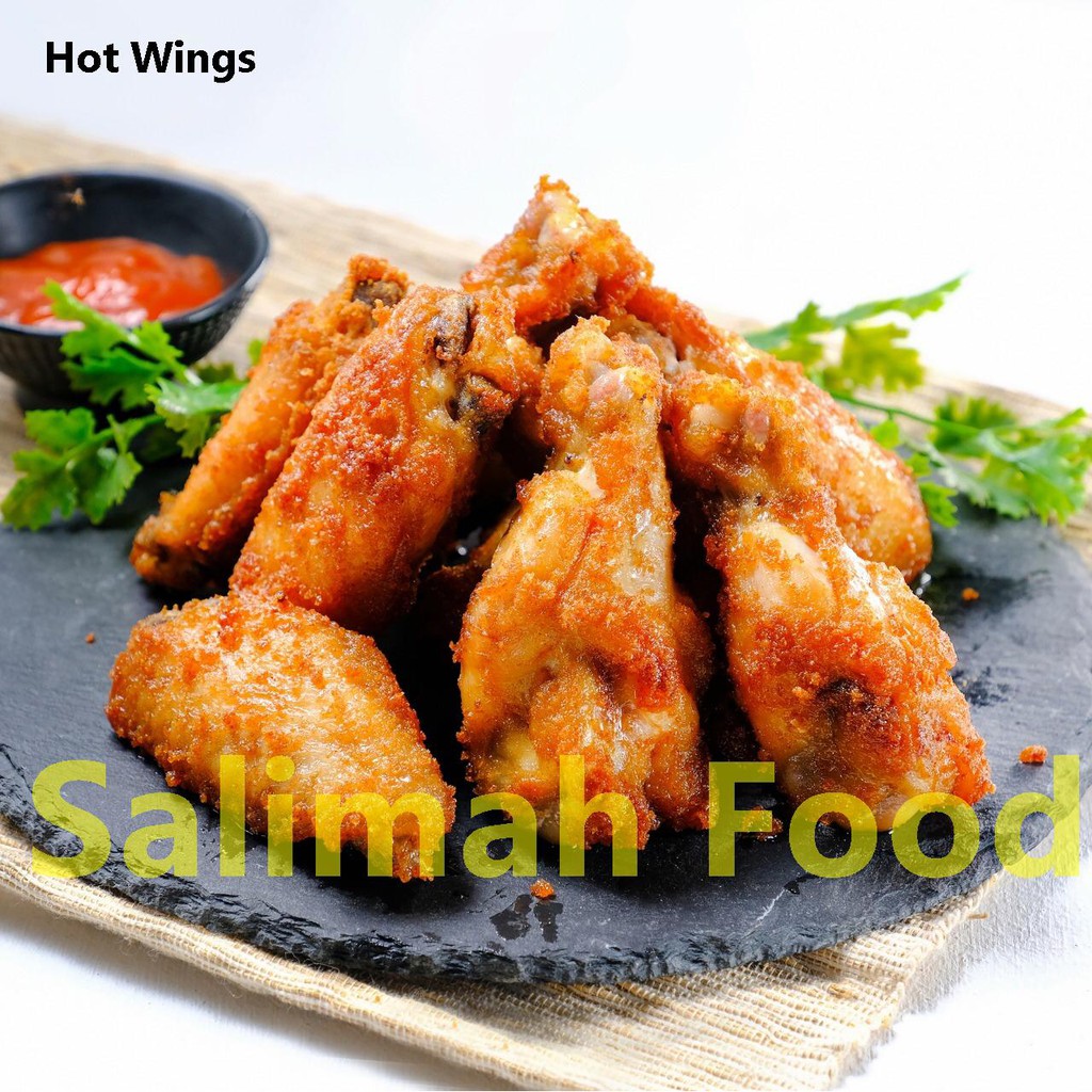 

Hot Wings 400 gr 16's by Salimah Food (Frozen)