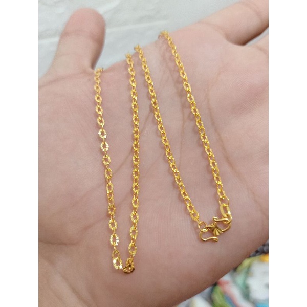 KALUNG NORI UKIR DEWASA PERAK 925 LAPIS MAS