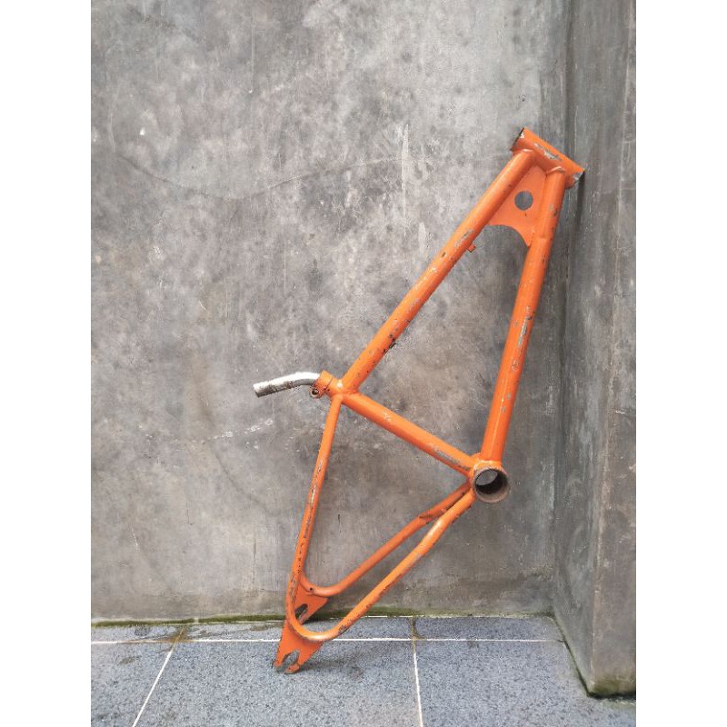 Frame BMX Orange Ukuran 20 Modifikasi