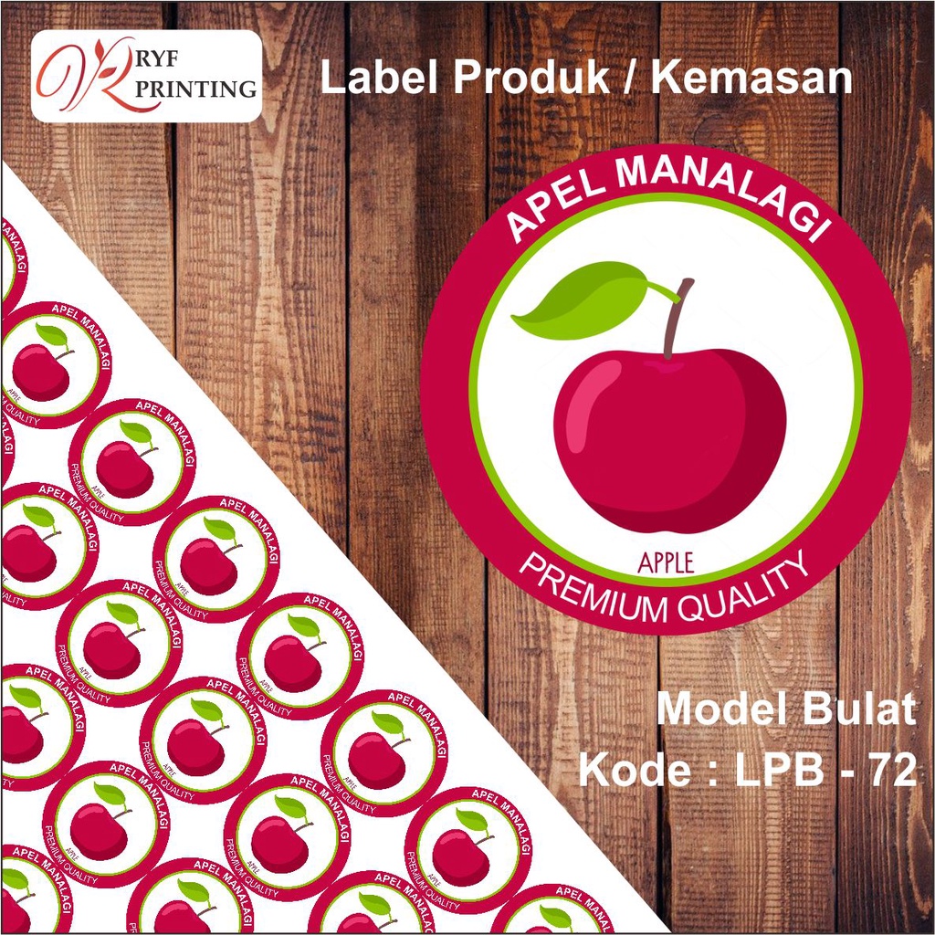 

LABEL PRODUK / KEMASAN