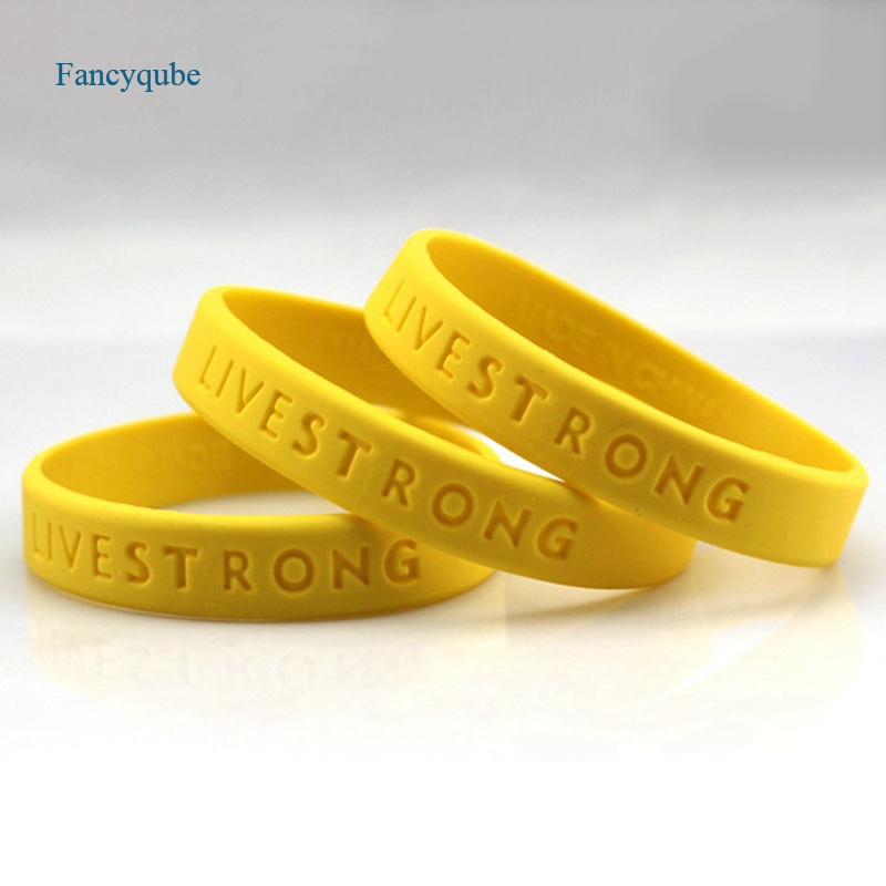 Fancyqube 1pc Gelang Karet Silikon Hologram Power Untuk Pria Dan Wanita