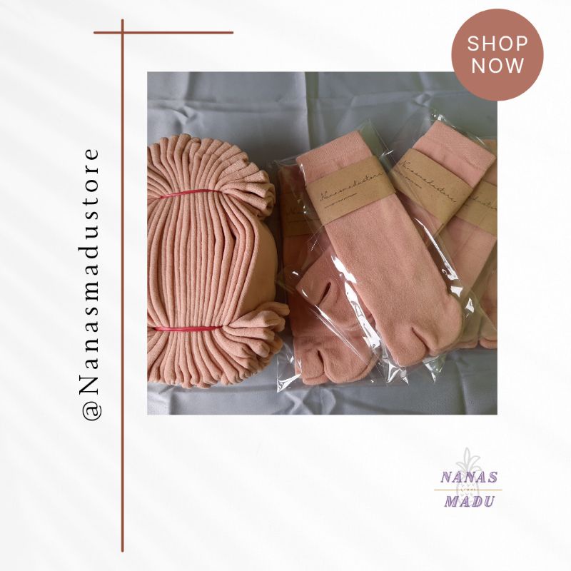 Kaos Kaki Coklat Pendek Semata Kaki | Kaos Kaki Jempol Pendek-1