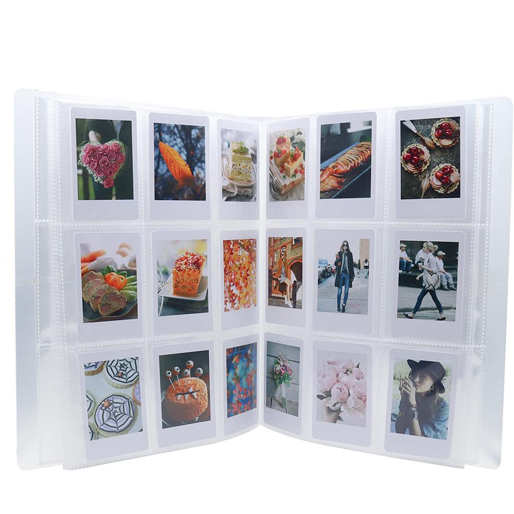 [Elegan] Tempat Kartu Card Stock Game Cards 6.6 * 9.1cm Transparan 3inci 288kapasitas Instax Album