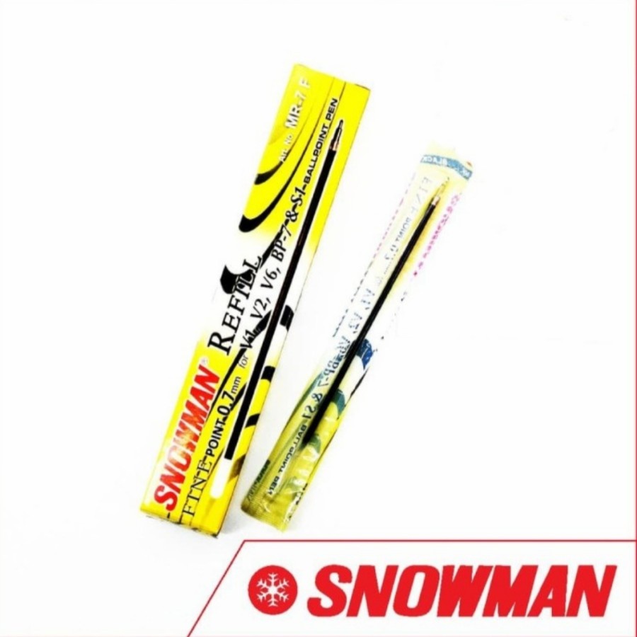 

Refill Pulpen / Ballpoint Snowman V1, V2, V6, Bp-7