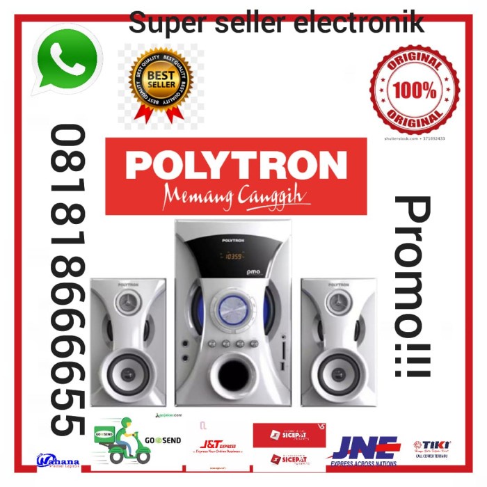 jual Polytron PMA-9505//PMA9505 Multimedia Audio Speaker Portabel