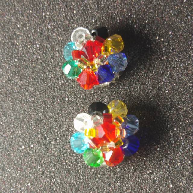Anting swarovski