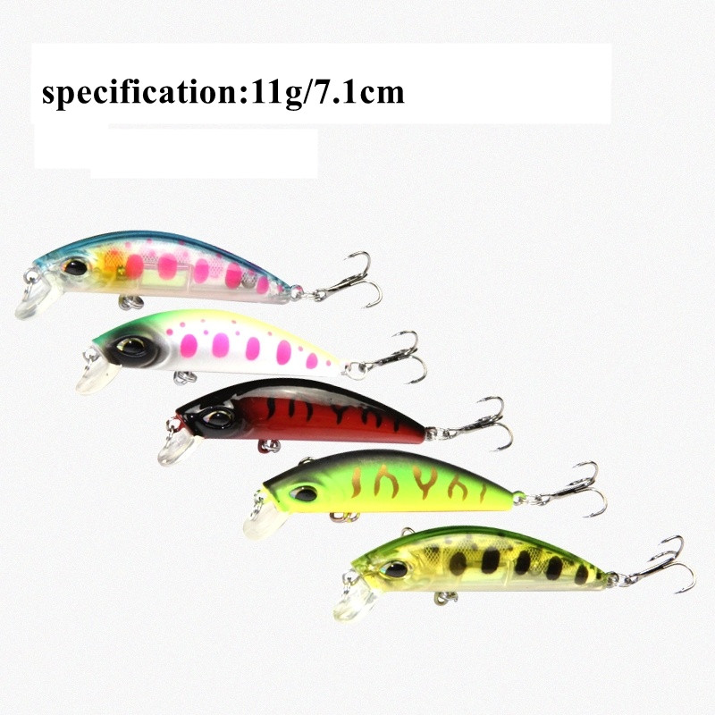 Lure Minnow Sinking Umpan Pancing Swimbait Fishing Lure Bass Wobbler Ikan Kecil Kail Memancing Kait