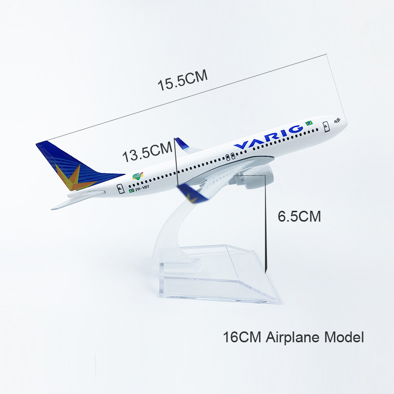 Boeing 737 Model Pesawat Terbang Thai Malindo Bangladesh Brazil Indonesia Shenzhen Airlines B737 Bahan Metal Ukuran 16CM