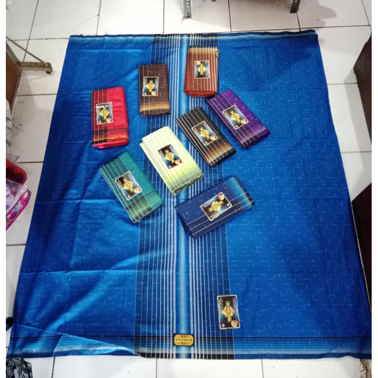 wadimor sarung tenun motif hujan gerimis