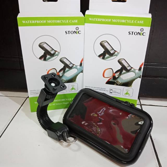 Holder Motor Stonic Waterproof Motorcycle Case Waterproof Stonic 5.5inchi