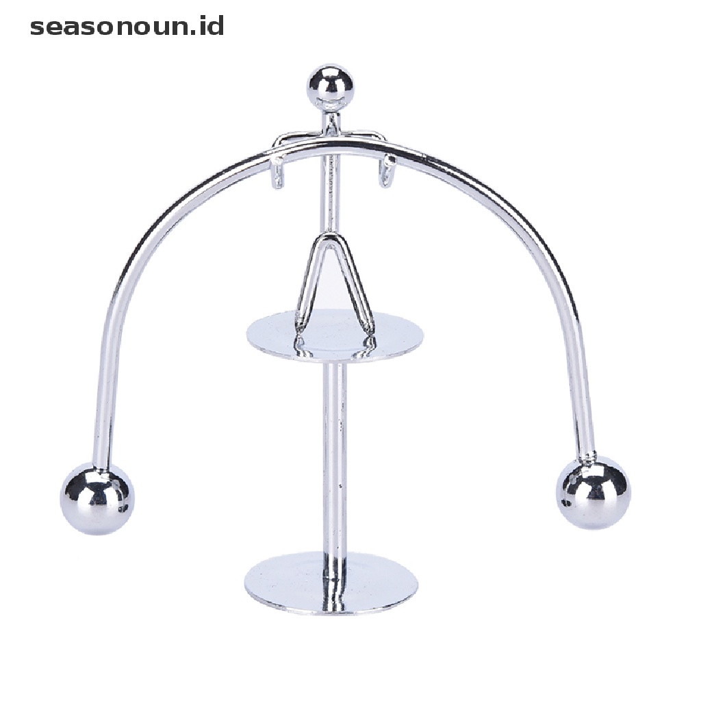 【seasonoun】 Kinetic Weightlifter Gadget Perpetual Motion Desk Art Toy Gift Office Decoration .