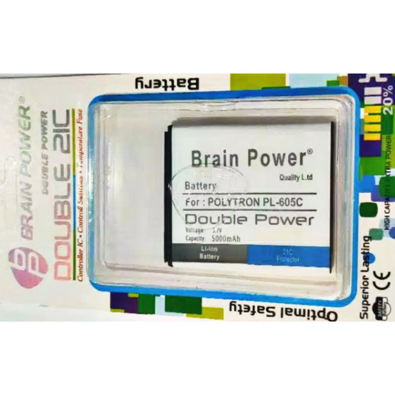 BATRE / BATRAI / BATTERY / BATERAI BRAIN POWER POLYTRON PL 605C