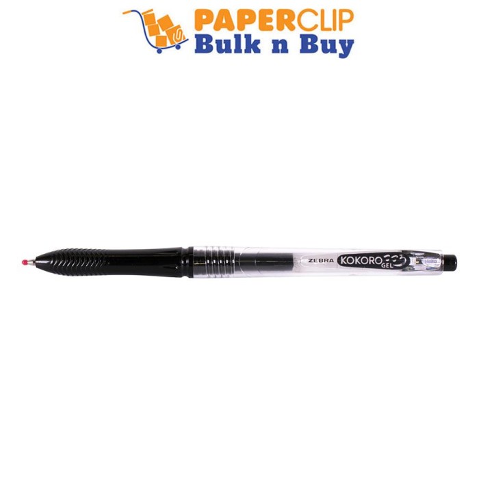 

PULPEN / PEN ZEBRA KOKOROO 05 BLACK 1 DZN = 12 PCS promo