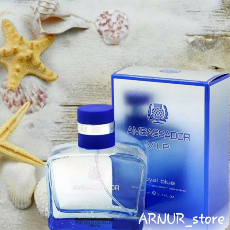 PARFUM AMBASSADOR VIP ROYAL BLUE- 110 ML