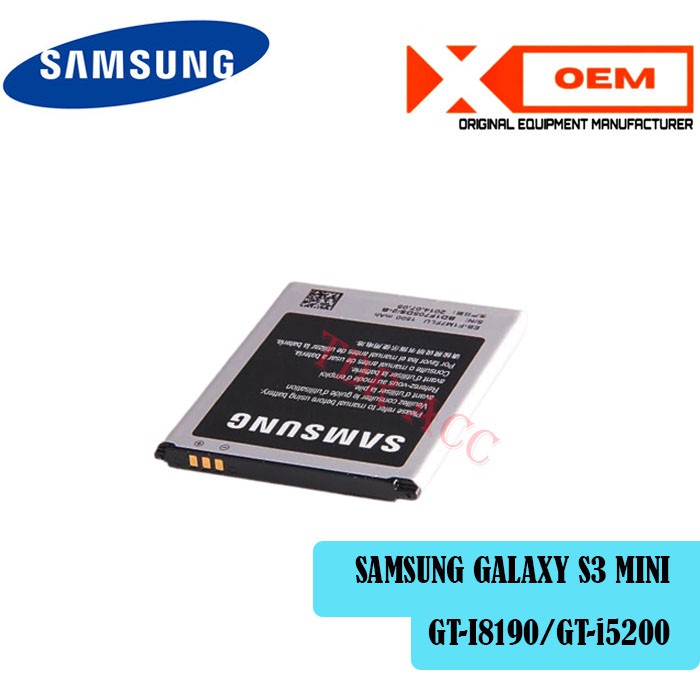 BATRE - BATRAI - BATERAI SAMSUNG GALAXY S3 MINI GT-I8190 I8160 I8190N - EB425161LU